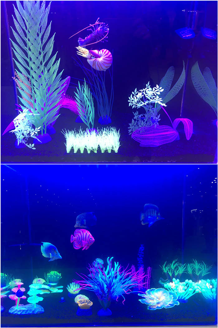 Fish Tank Artificial Plants Personalized Aquarium
