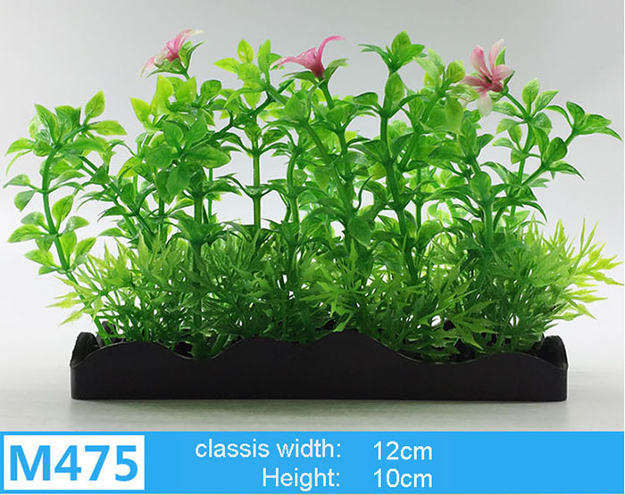 Fish Tank Artificial Plants Personalized Aquarium