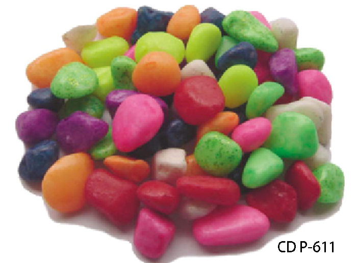 Fish tank decoration-colored sand