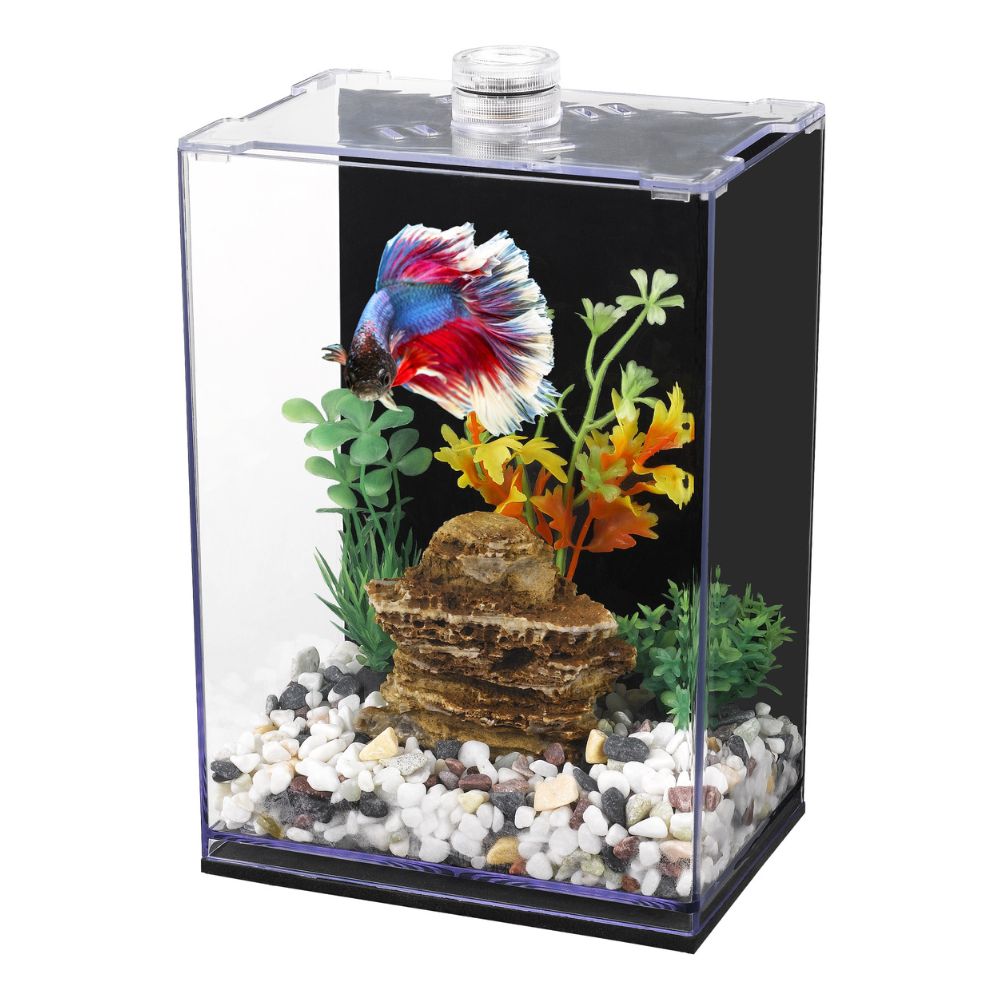 Betta Habitat Acrylic Fish Tank Eco Friendly and Durable Aquarium for Betta Fish
