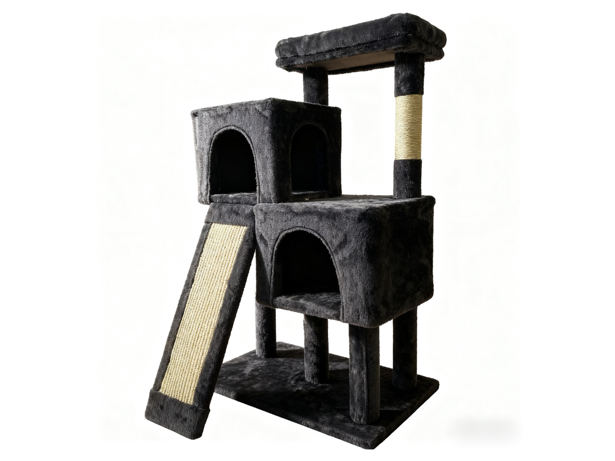 Two Story Cat Tower With Nest