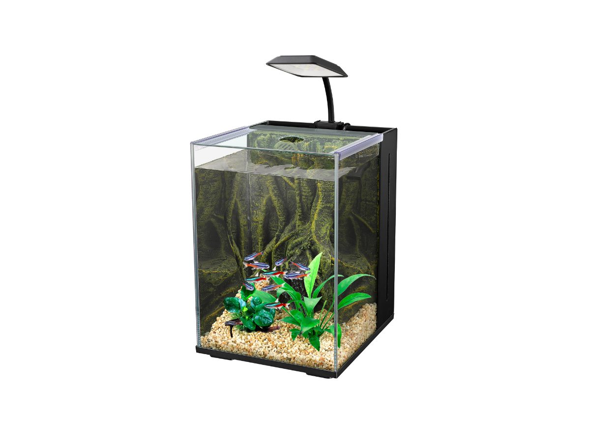 All in One Aquarium Kit Fish Tank Set with Filter Pump LED Light Complete Aquarium System All in One Aquarium Kit Fish Tank Set with Filter Pump LED Light Complete Aquarium System
